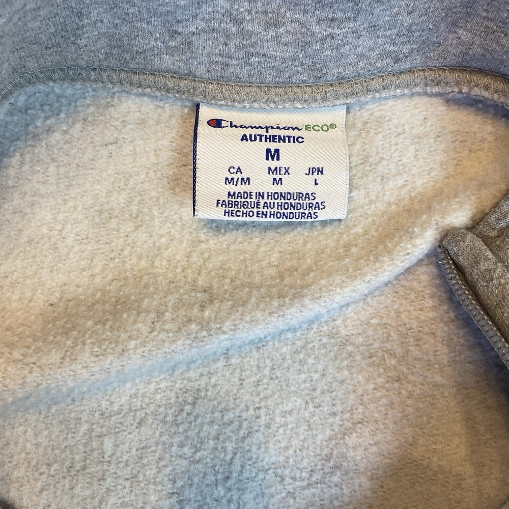 UNC‎ Champion University North Carolina Tar Heels 1/4 Zip Pullover Size Medium - Picture 8 of 8